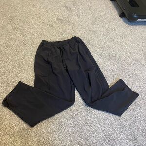 Black Lululemon Straight Leg Track Pant 3/4 Length Size 2